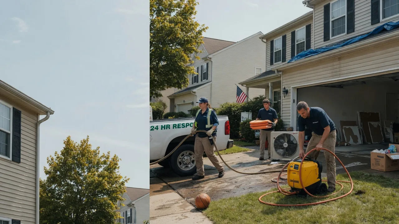 Emergency Water Damage Restoration in Rothschild, WI near me
